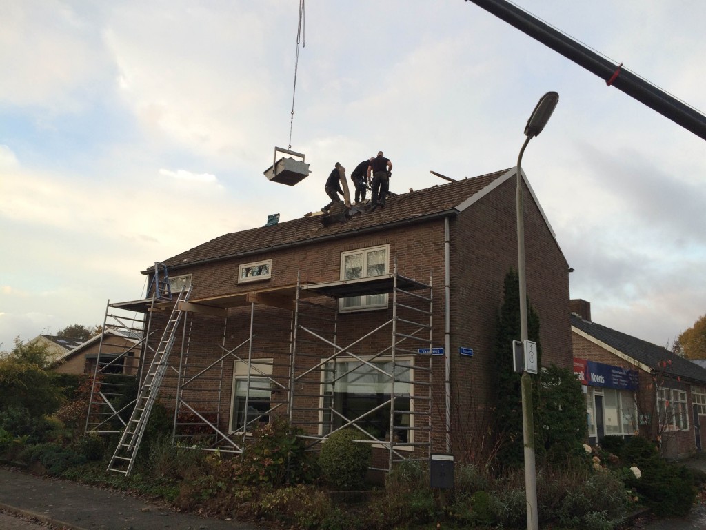 nieuw dak woonhuis