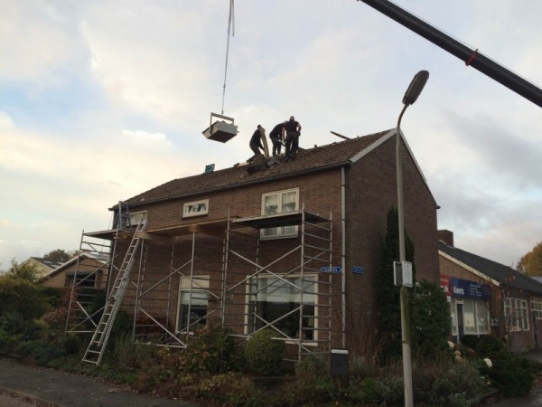 nieuw dak woonhuis